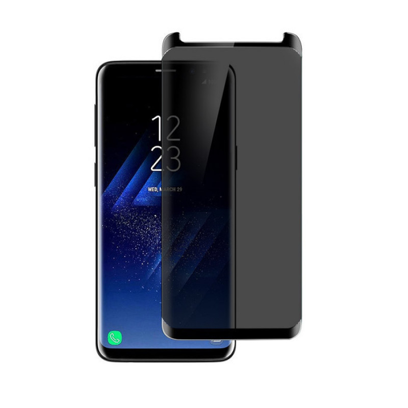 Folie sticla Samsung S9 privacy, Folii Samsung - TemperedGlass.ro