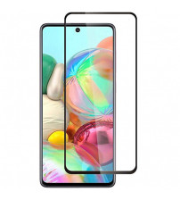 Folie sticla securizata tempered glass Samsung Galaxy A51, Black