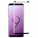 Folie sticla securizata tempered glass Samsung Galaxy S9 Plus, 3D Black, FULL GLUE