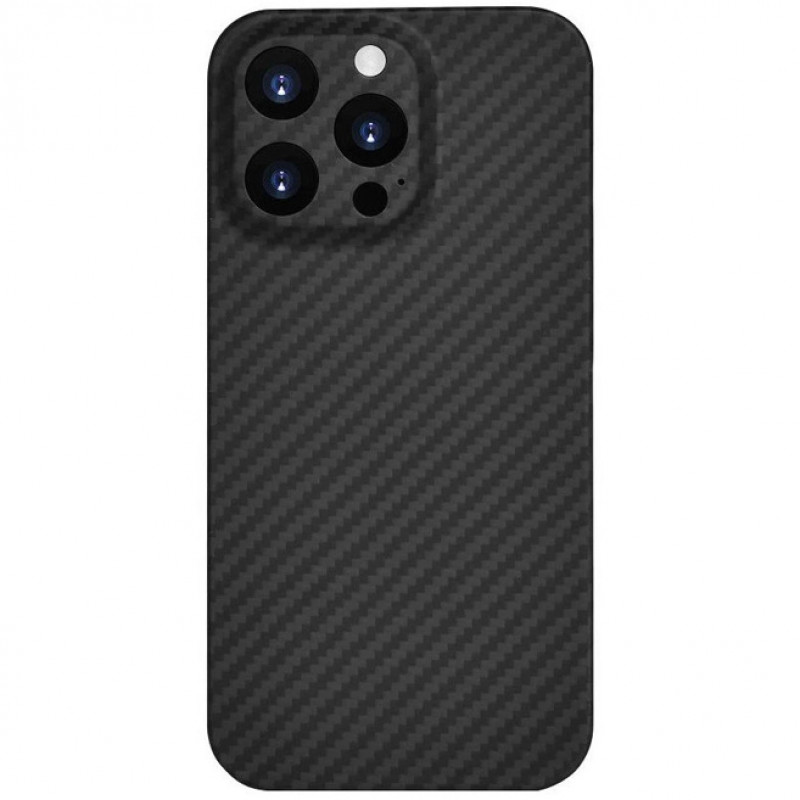 Husa iPhone 13 Pro, Kevlar UltraSlim, Black - TemperedGlass.ro