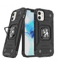 Husa iPhone 14 Plus Wozinsky Ring Armor Rugged, Black