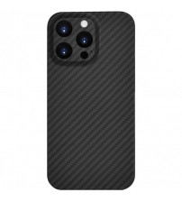 Husa iPhone 15 Pro, Kevlar UltraSlim, Black