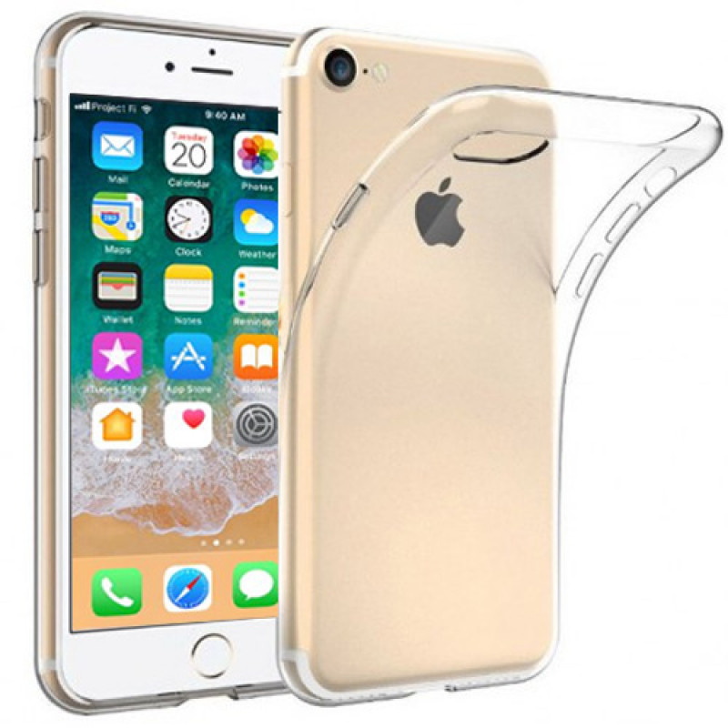 Husa iPhone 8 transparenta, Huse iPhone - TemperedGlass.ro