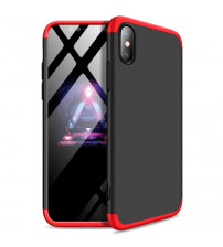 Husa iPhone XS Max GKK, Black-Red