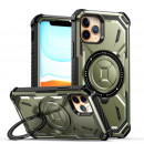 Husa Magsafe Antisoc iPhone 11 Pro Max, Armor, Army Green