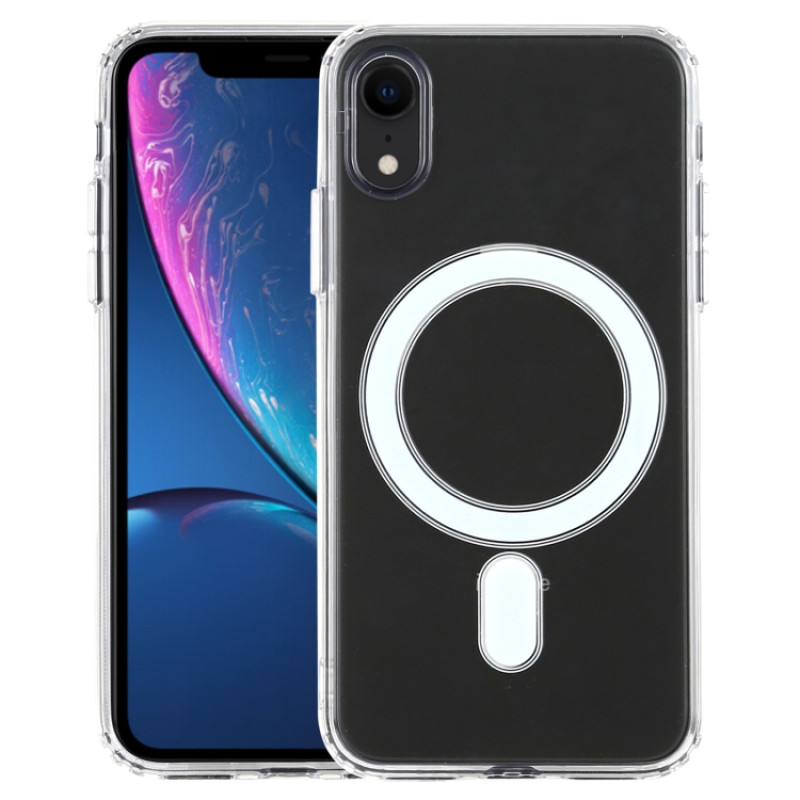 Husa Magsafe iPhone XR PC+TPU, Transparenta - TemperedGlass.ro