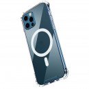 Husa Magsafe Antisoc iPhone 13 Pro, Transparenta