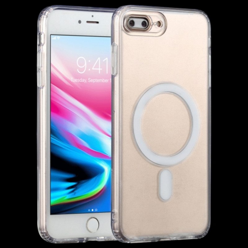 Husa Magsafe iPhone 7 Plus PC+TPU, Transparenta - TemperedGlass.ro