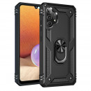 Husa Samsung Galaxy A32 4G Antisoc, Inel magnetic, Black