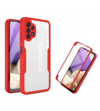 Husa Samsung Galaxy A32 5G Full Cover 360 (fata+spate), Red