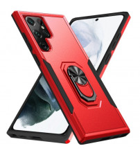 Husa Samsung Galaxy S22 Ultra Antisoc, Armor, Inel magnetic, Purple