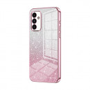 Husa Samsung Galaxy A14 5G, Pink Powder Glitter
