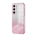 Husa Samsung Galaxy S23, Pink Powder Glitter