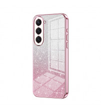Husa Samsung Galaxy S23, Pink Powder Glitter