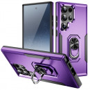 Husa Samsung Galaxy S24 Ultra Antisoc, Armor, Inel magnetic, Purple