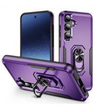 Husa Samsung Galaxy S24 Antisoc, Armor, Inel magnetic, Purple