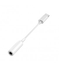 Adaptor audio USB Type C - Jack 3.5mm, Alb