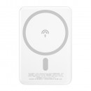 Baterie externa Dudao K14S 5.000 mAh, MagSafe, White