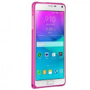 Bumper metalic pentru Samsung Galaxy Note 4 - Pink
