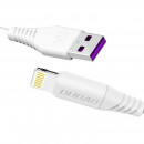 Cablu USB Lightning 1m Dudao L2L Fast Charge, Alb