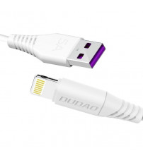 Cablu USB Lightning 1m Dudao L2L Fast Charge, Alb