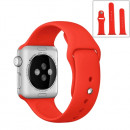 Curea Apple Watch 1 / 2 / 3 / 4 / 5 / 6 / 7 / 8, Red