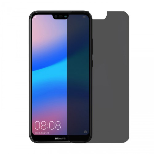 Folie sticla Huawei P20 privacy, Folii Huawei - TemperedGlass.ro
