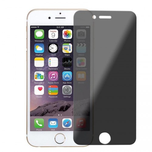 Folie sticla iPhone 6 / 6S privacy, Folii iPhone - TemperedGlass.ro