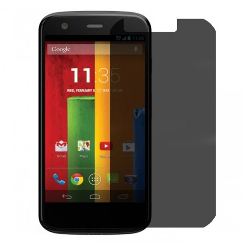 Folie sticla Motorola Moto E privacy, Folii Motorola - TemperedGlass.ro