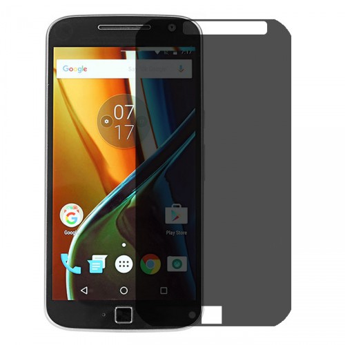 Folie sticla Moto G4 Plus privacy, Folii Motorola - TemperedGlass.ro