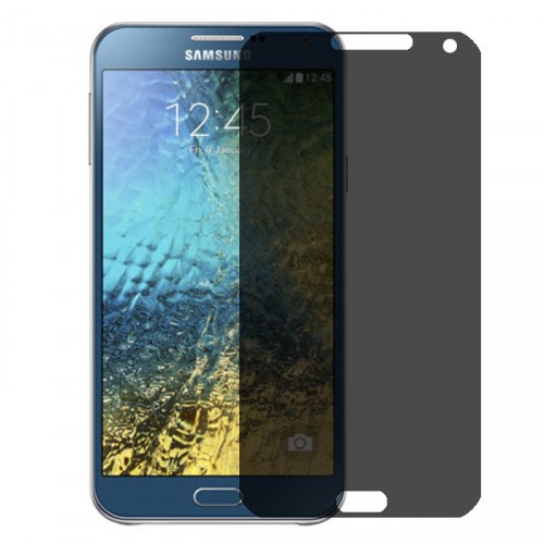 Folie sticla Samsung E7 privacy, Folii Samsung - TemperedGlass.ro