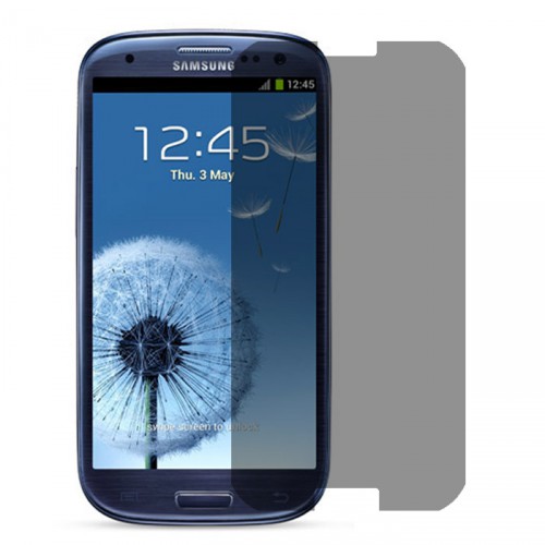 Folie sticla Samsung S3 privacy, Folii Samsung - TemperedGlass.ro