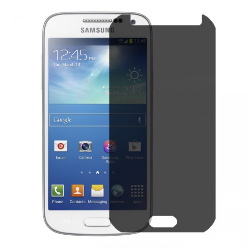 Folie sticla Samsung S4 mini privacy, Folii Samsung - TemperedGlass.ro