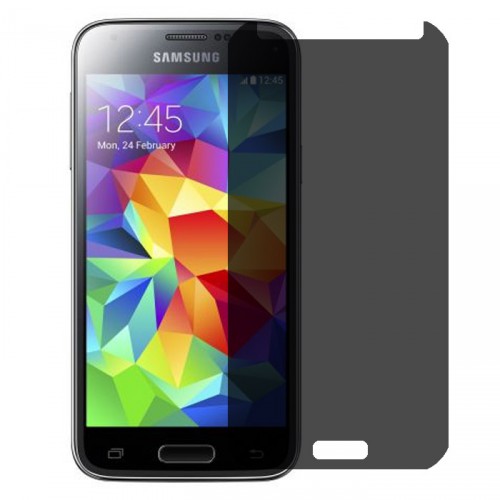 Folie sticla Samsung S5 Mini privacy, Folii Samsung - TemperedGlass.ro