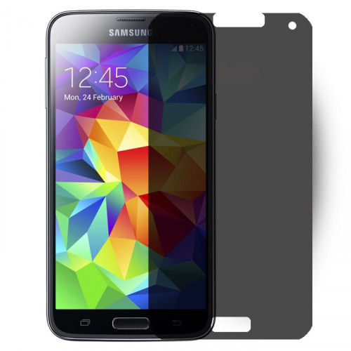 Folie sticla Samsung S5 privacy, Folii Samsung - TemperedGlass.ro