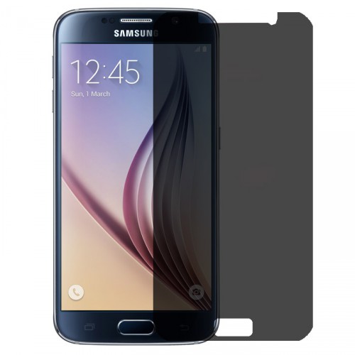 Folie sticla Samsung S6 privacy, Folii Samsung - TemperedGlass.ro
