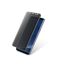 Folie protectie PRIVACY sticla securizata Samsung Galaxy S8 Plus 3D Black