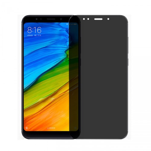 Folie sticla Xiaomi Redmi 5 privacy, Folii Xiaomi - TemperedGlass.ro