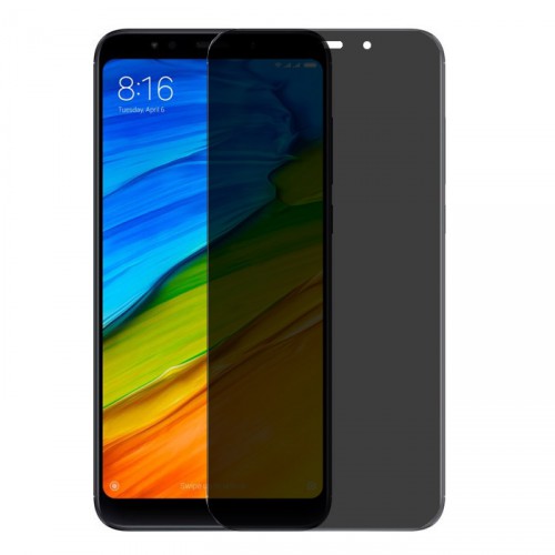 Folie sticla Xiaomi 5 Plus privacy, Folii Xiaomi - TemperedGlass.ro