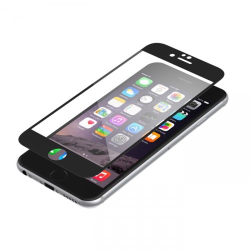 Folie sticla iPhone 6 antireflex Black - TemperedGlass.ro