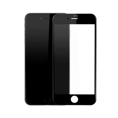 Folie sticla iPhone 7 antireflex 3D Black - TemperedGlass.ro