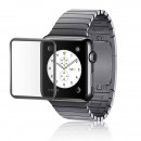 Folie sticla securizata tempered glass Apple Watch 42mm - Black