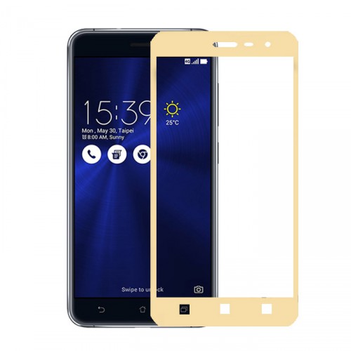 Folie sticla Asus Zenfone 3 ZE520KL Gold - TemperedGlass.ro