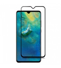 Folie sticla securizata tempered glass Huawei Mate 20 X, Full Black