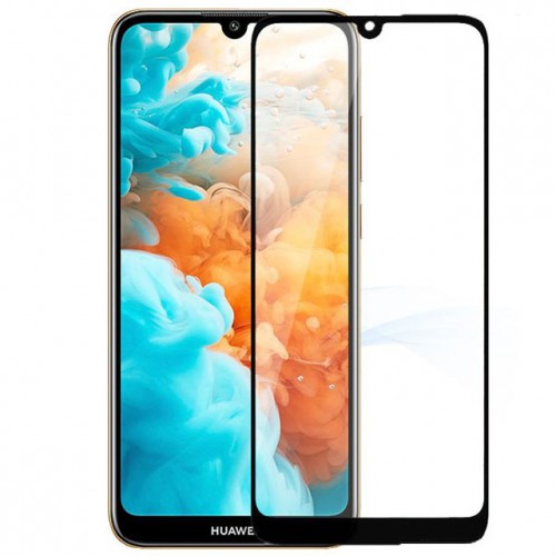 Folie sticla Huawei Y6 2019 Black, Folii Huawei - TemperedGlass.ro