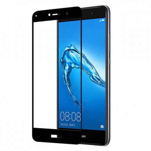 Folie sticla Huawei Y7 2017 Black, Folii Huawei - TemperedGlass.ro