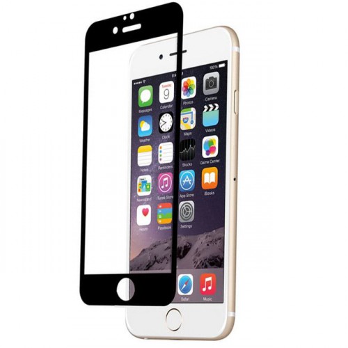 Folie sticla iPhone 6 Black, Folii iPhone - TemperedGlass.ro
