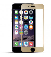 Folie sticla securizata tempered glass iPhone 6 - Gold