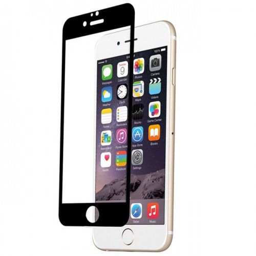 Folie sticla iPhone 6 Plus Black, Folii iPhone - TemperedGlass.ro