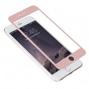 Folie sticla securizata tempered glass iPhone 6 Plus Full 3D - Rose Gold